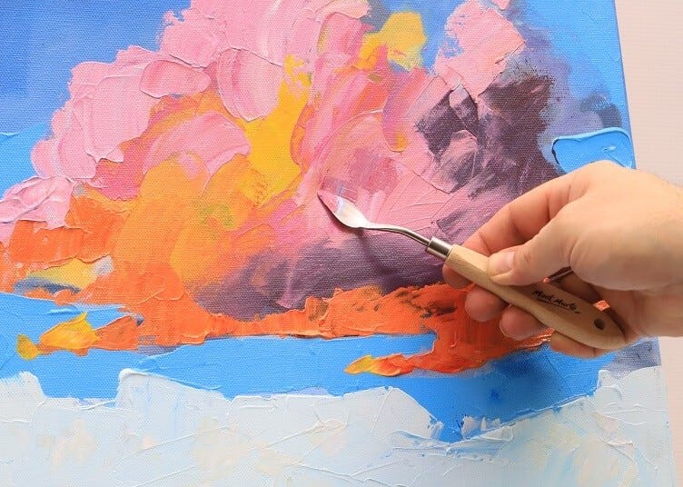 W2411: Birgitta Macleod - Palette Knife Techniques for Acrylic Painters